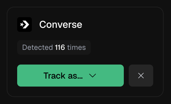 Detected Competitors